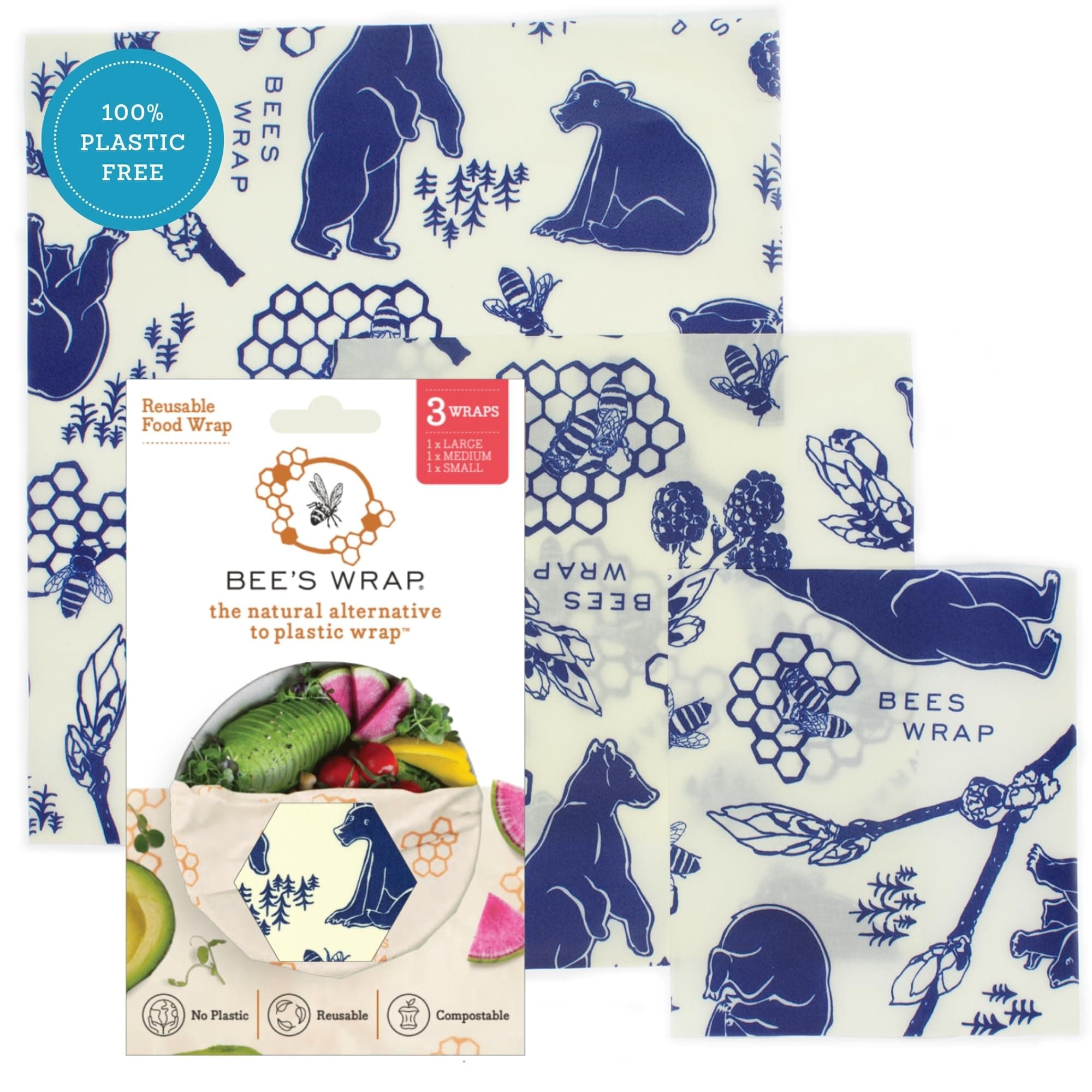 Bee's Wrap 3-Pack Assorted