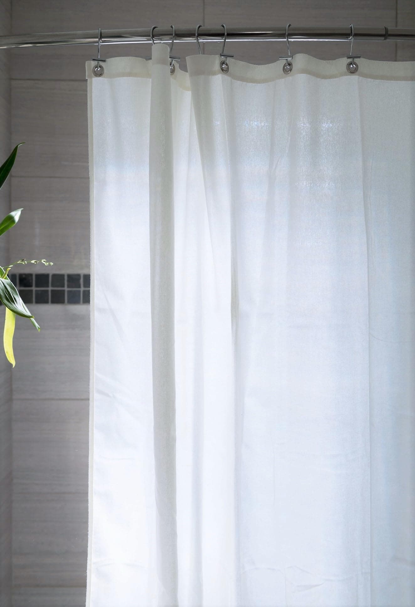 Bean Products Organic Cotton Shower Curtain Liner