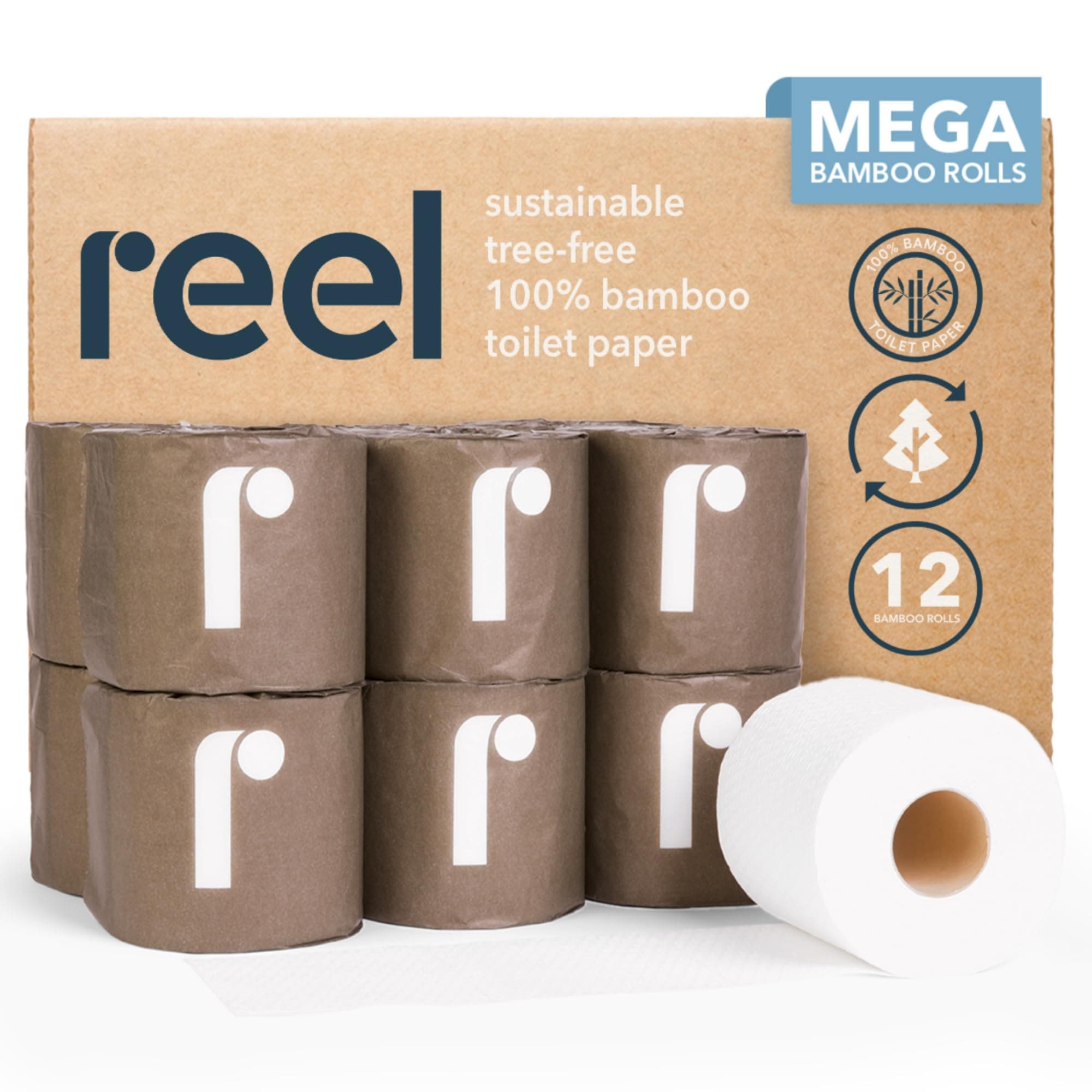 Reel Premium Bamboo Toilet Paper