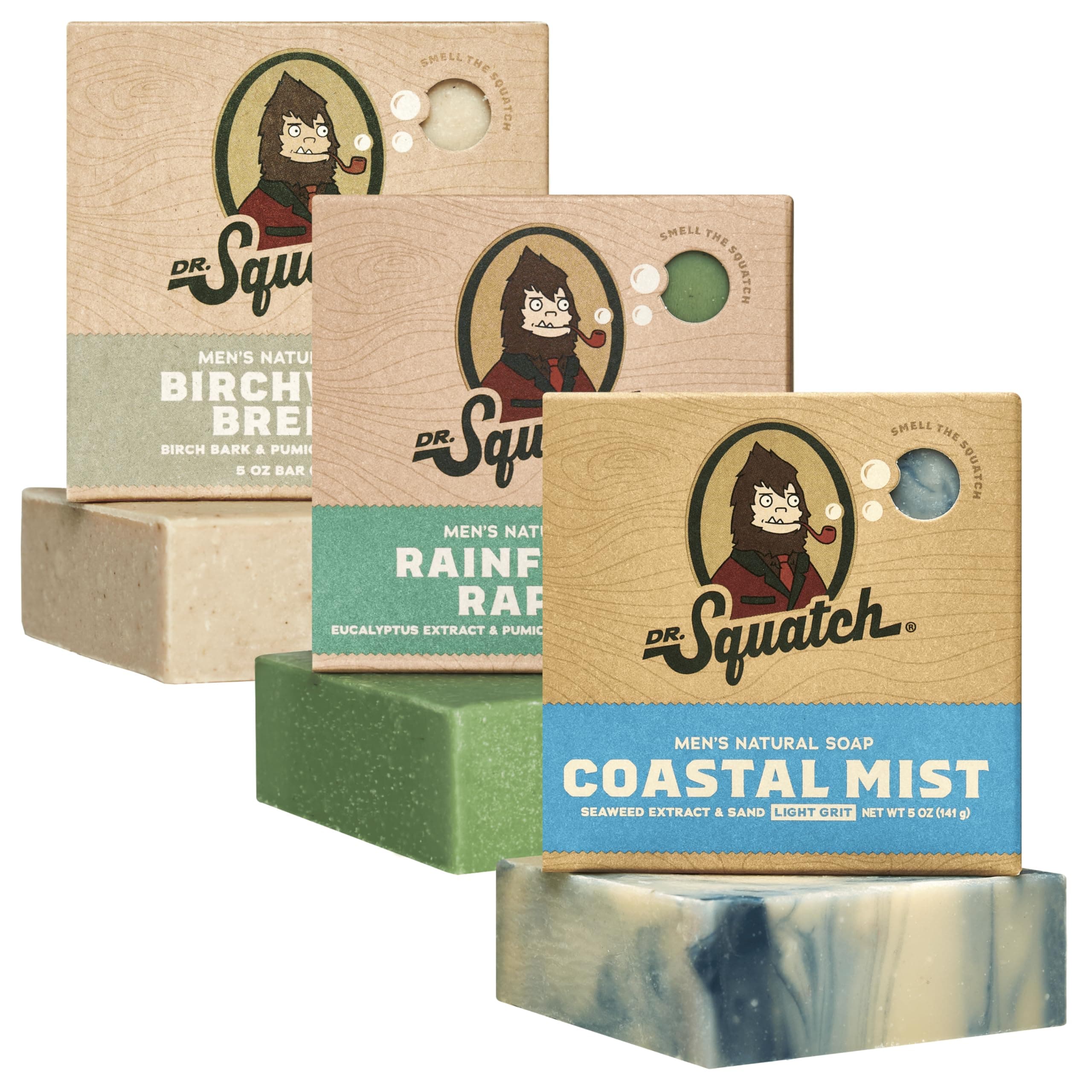 Dr. Squatch Natural Men's Bar Soap