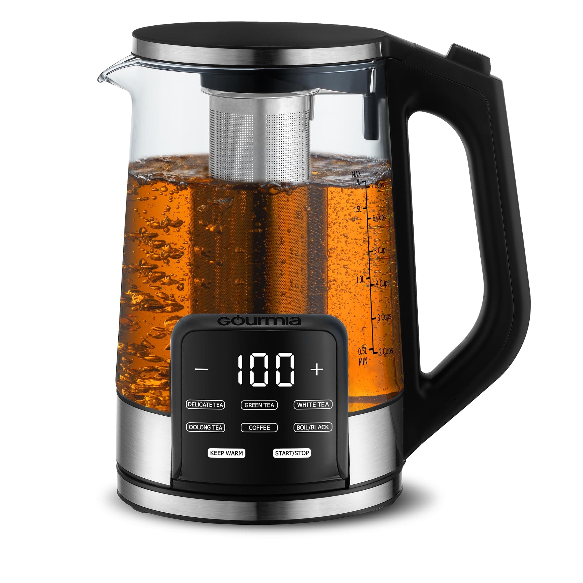 Gourmia Electric Glass Kettle 1.7L