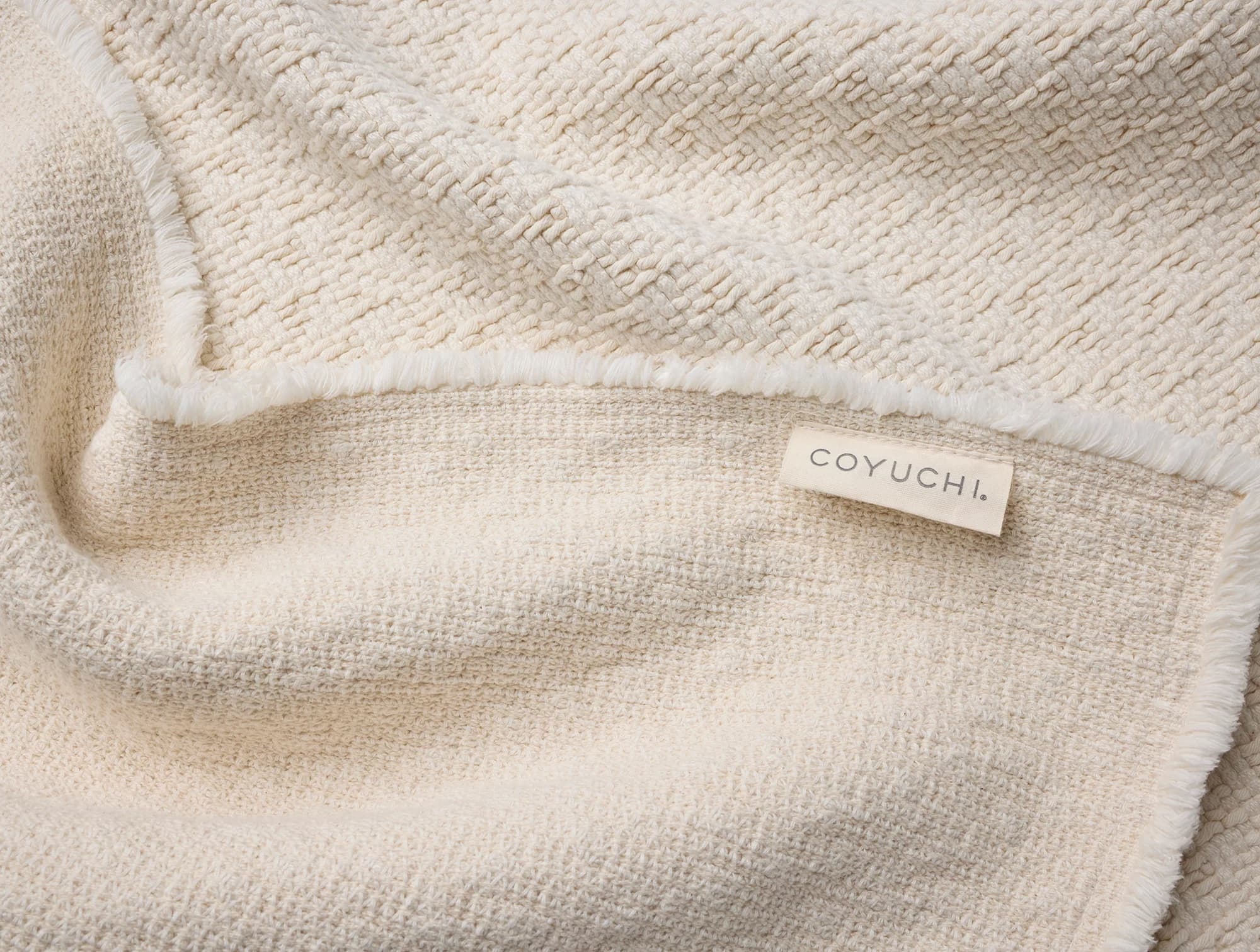 Coyuchi cotton bath mat