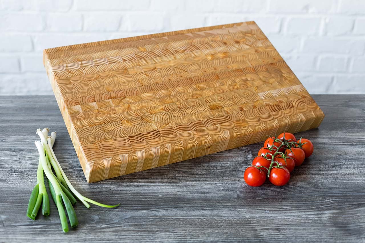 Larch Wood End-Grain Board
