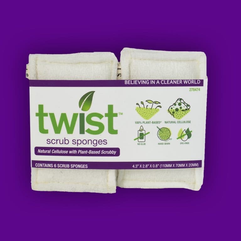 Twist Cellulose Sponges 6-pack