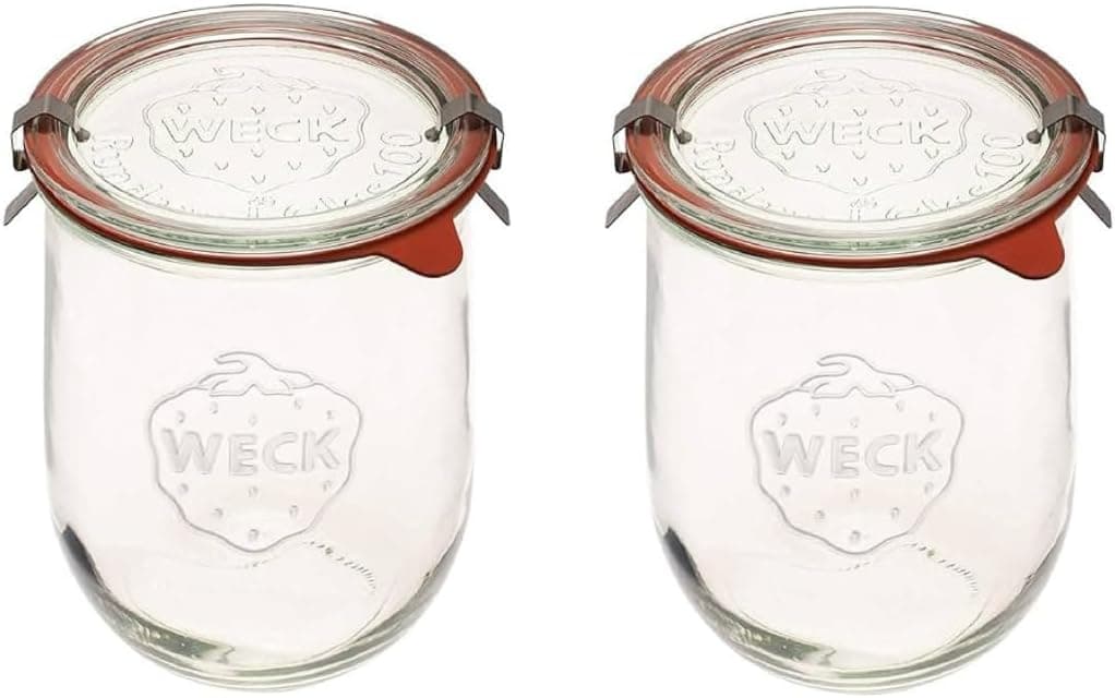 Weck Glass Jars Set